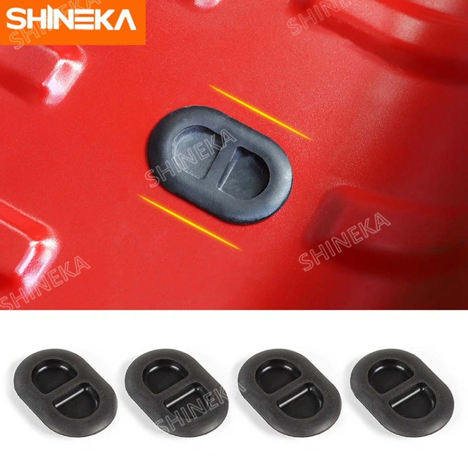 SHINEKA Aeccessories For Jeep Wrangler JL Floor Pan Drain Plug Rear Floor Pan Body Plug Rubber Plug For Jeep Wrangler JK JL