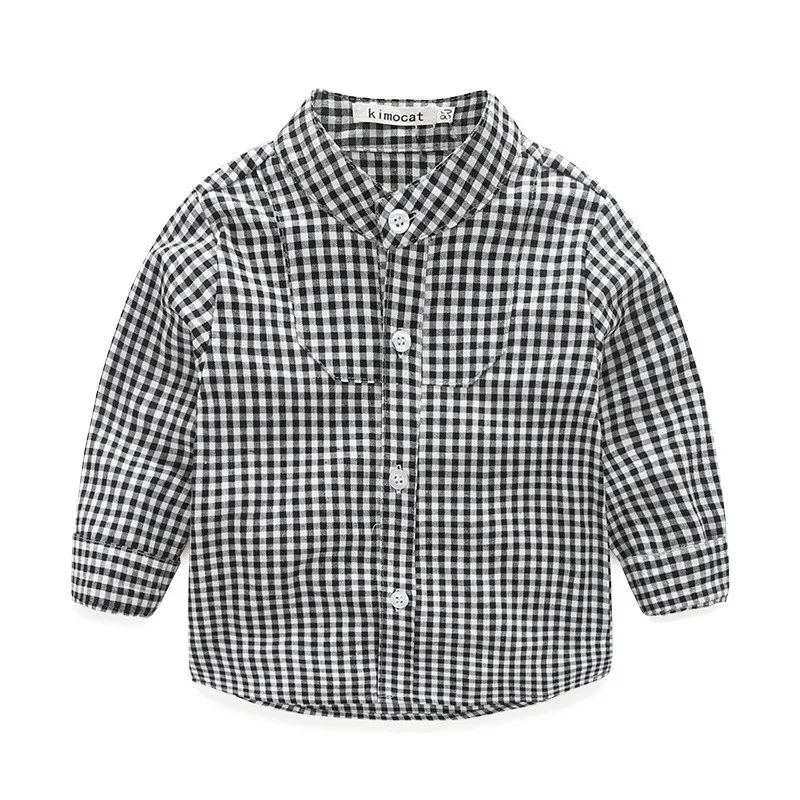 Брендовый Модный комплект одежды для маленьких мальчиков, красивый Осенний Детский костюм, хлопковое детское платье с длинными рукавами, рубашка+ брюки+ жилет