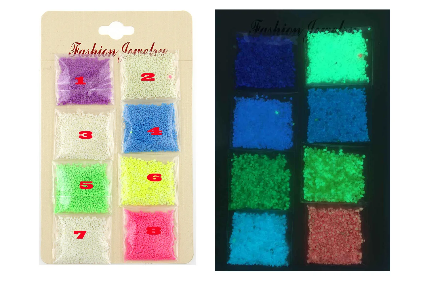 1 шт. новые аксессуары для ногтей светящийся дрейф песок песчаник флуоресцентный