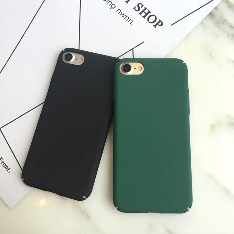 Ultra Thin Silk Feeling Matte Case For iPhone 6 6S 7 8 Plus 5 5s Hard PC Plastic Cover X XR XS MAX Phone Coque |