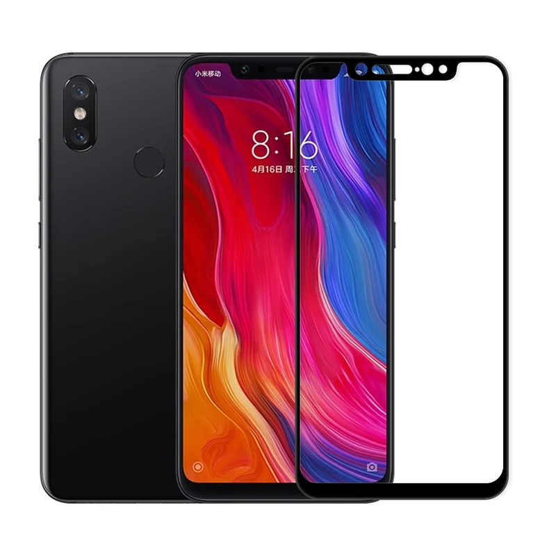 3D закаленное стекло для Xiaomi pocophone f1 Mi 8 6X A2 A1 6 5X MIX 2 Redmi 4X 5 Защита экрана на весь