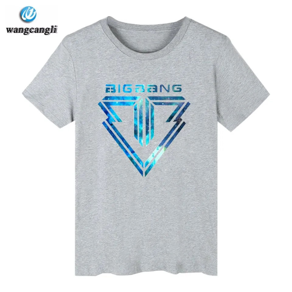 BIGBANG BANG GD Album kpop T shirts 2019 summer Cotton Tshirt T shirt streetwear Short Sleeve Tops T-shirt casual clothes