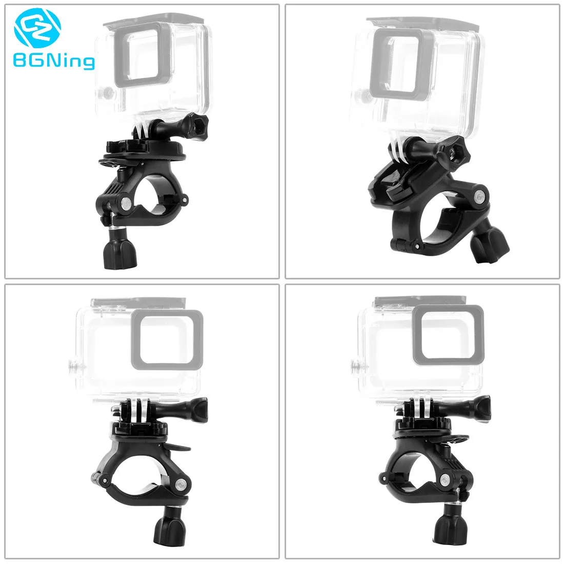 Адаптер для крепления на руль велосипеда мотоцикла с поворотом 360 градусов GOPRO Hero