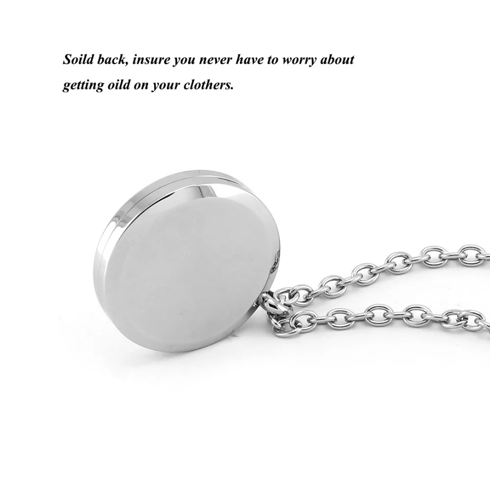 

Free With Chain and Pads! Hot Sale "MAMA" Design Diffuser Pendant Magnetic 316L Stainless Steel Perfume Locket Necklace