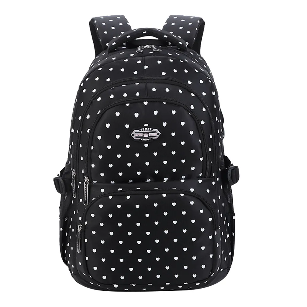 "Модный школьный рюкзак для девочек-подростков, детские школьные ранцы, ортопедические дорожные сумки для ноутбука для подростков"