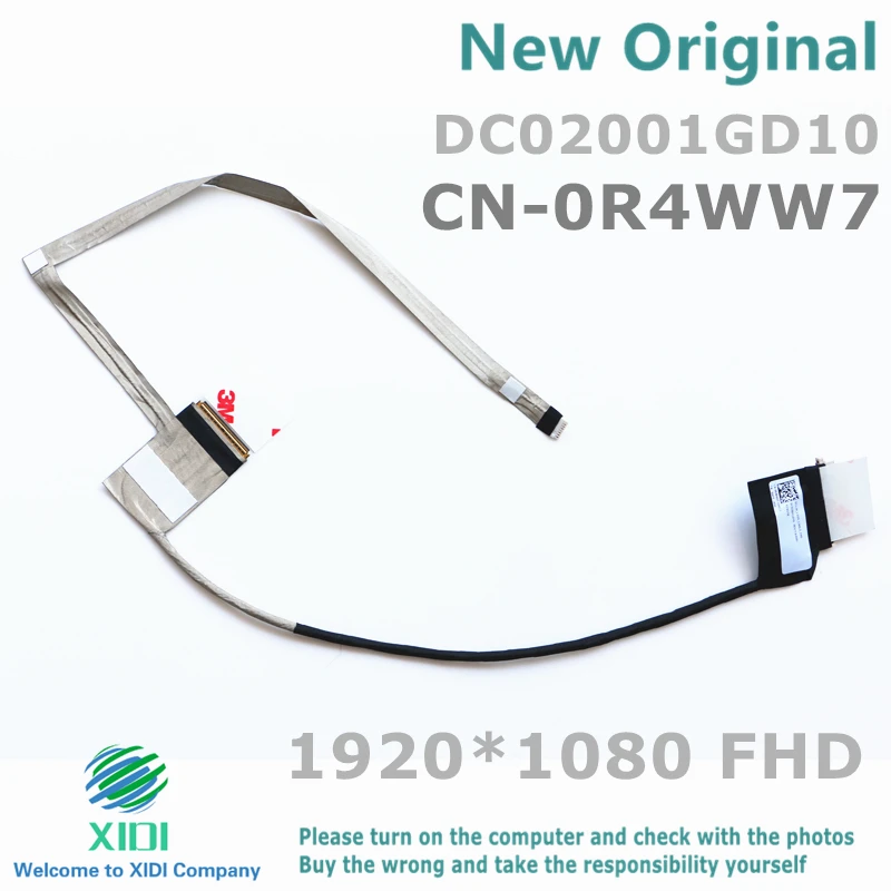 Новый ЖК кабель DC02001GD10 для DELL 5520 5525 7520 FHD LCD LVDS|lcd cable|lcd lvds cablefor cable |