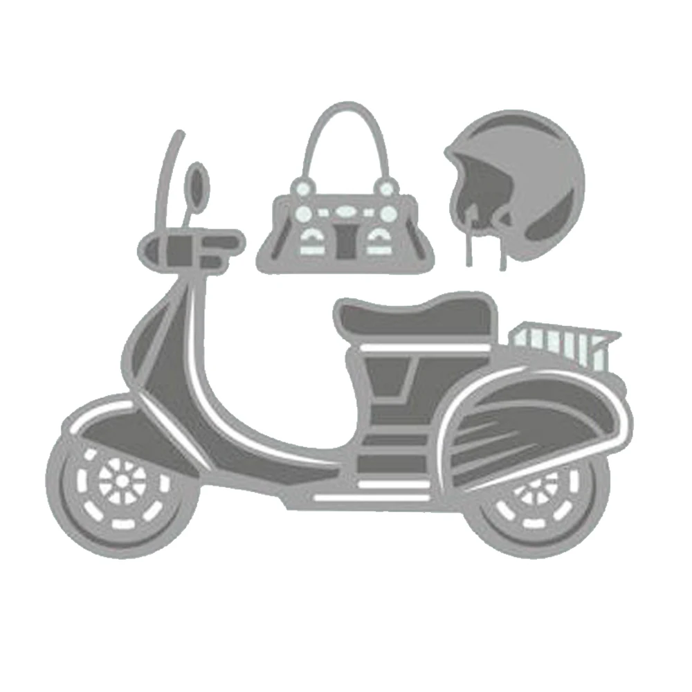Сладкие девочки скутер резки металла умирает Новый 2019 для создания карты