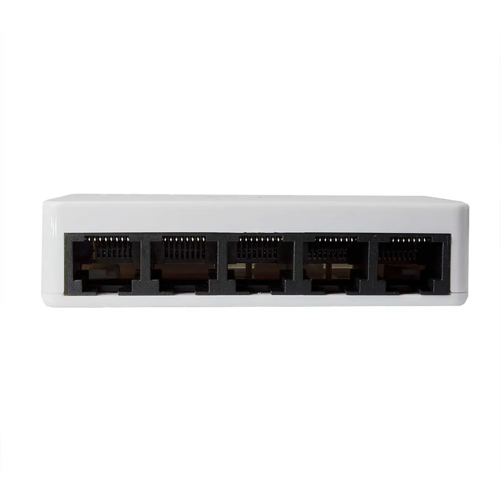 10/100 Мбит/с 5 Порты и разъёмы Fast Ethernet LAN RJ45 сетевой коммутатор хаб настольное коммутатор Ethernet сплиттер Plug and Play