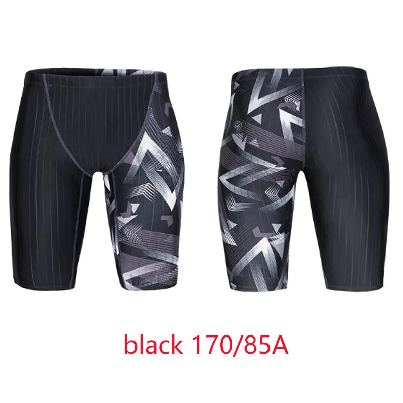 Black 170 85A Xiaomi мужские Пятиточечные плавки, простые боксеры шорты, купальные брюки, пляжные плавки, морские эфирные M-3XL - Цвет: Black 170 85A