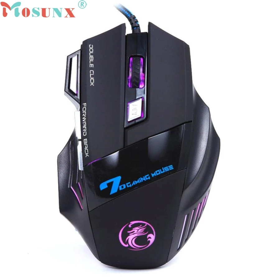Профессиональная оптическая Проводная игровая мышь Mosunx 3200DPI 7D USB|mouse pro|mouse pro gamergame