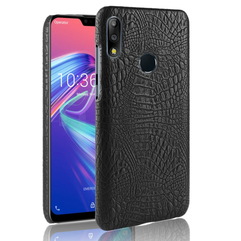 Чехол для Asus Zenfone Max Pro (M2) ZB631KL чехлы телефонов Роскошные крокодиловая