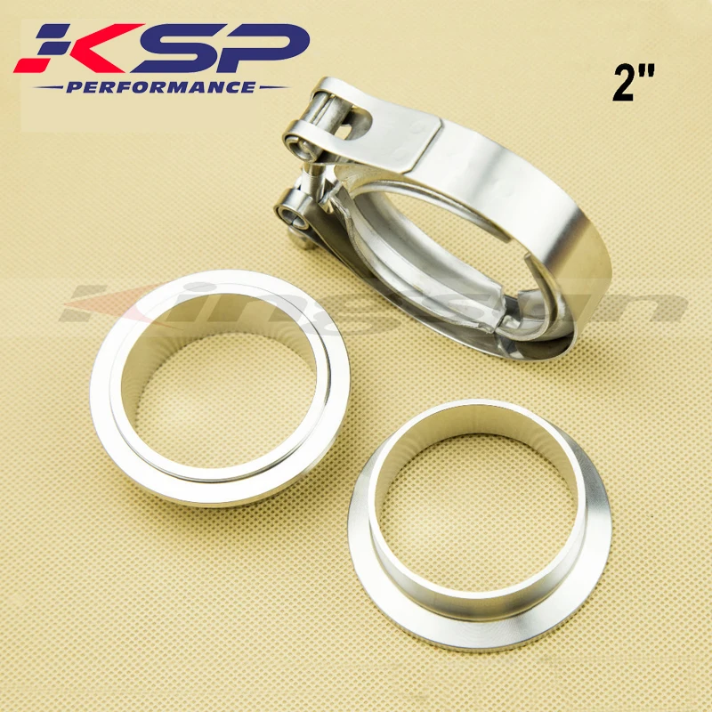 Kingsun 2 ''sus 304 V образный зажим из нержавеющей стали с мужской и женской