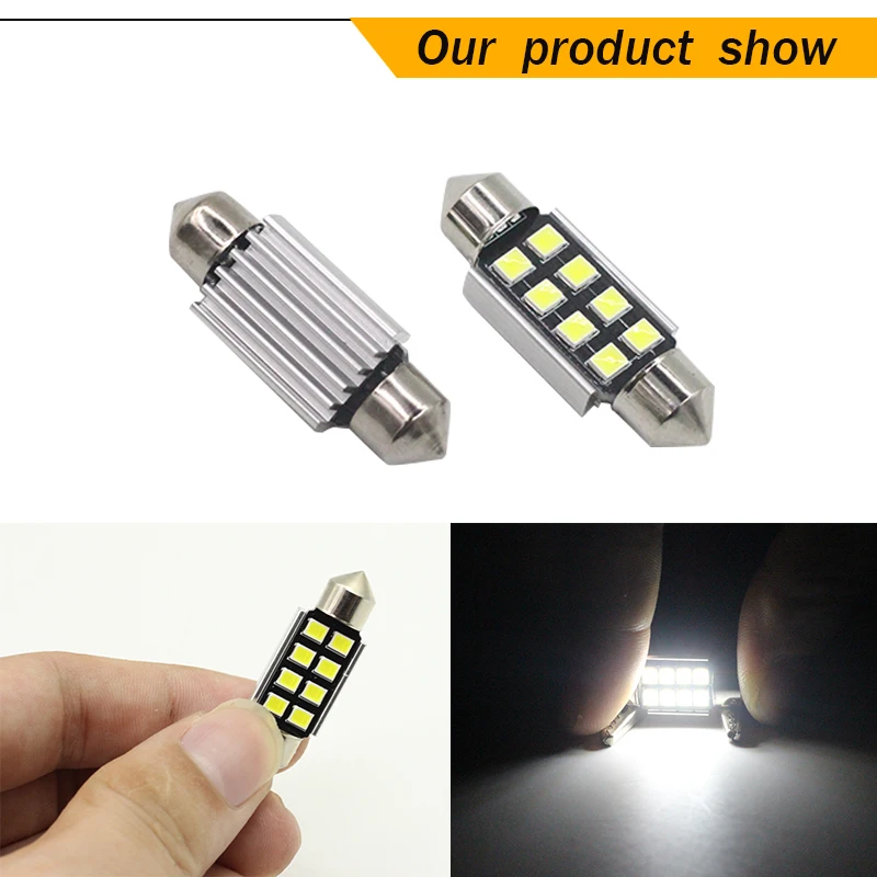 Cawanerl автомобиль 2835 SMD Canbus светодиодный комплект Внутренняя купольная карта