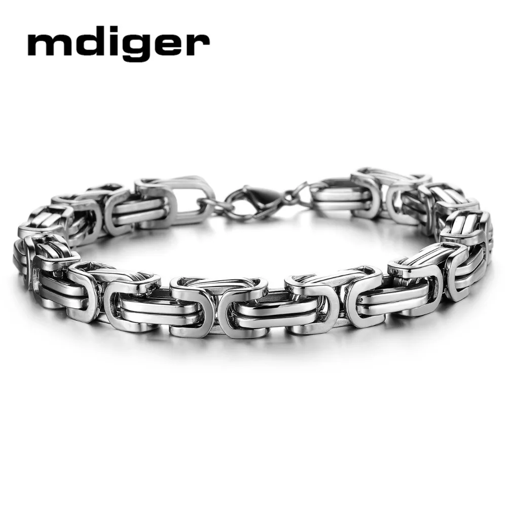 Mdiger браслет женский мужские изделия из титановой стали белый/черный мужской