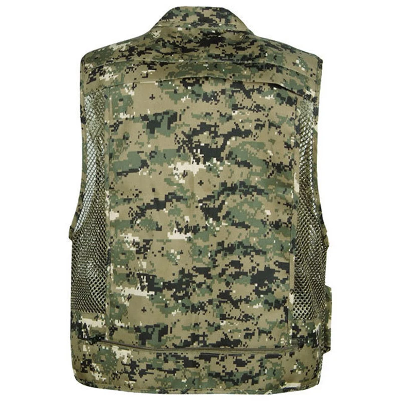 Мужской Камуфляжный жилет для кемпинга охоты рыбалки джунглей джинсовый улицы