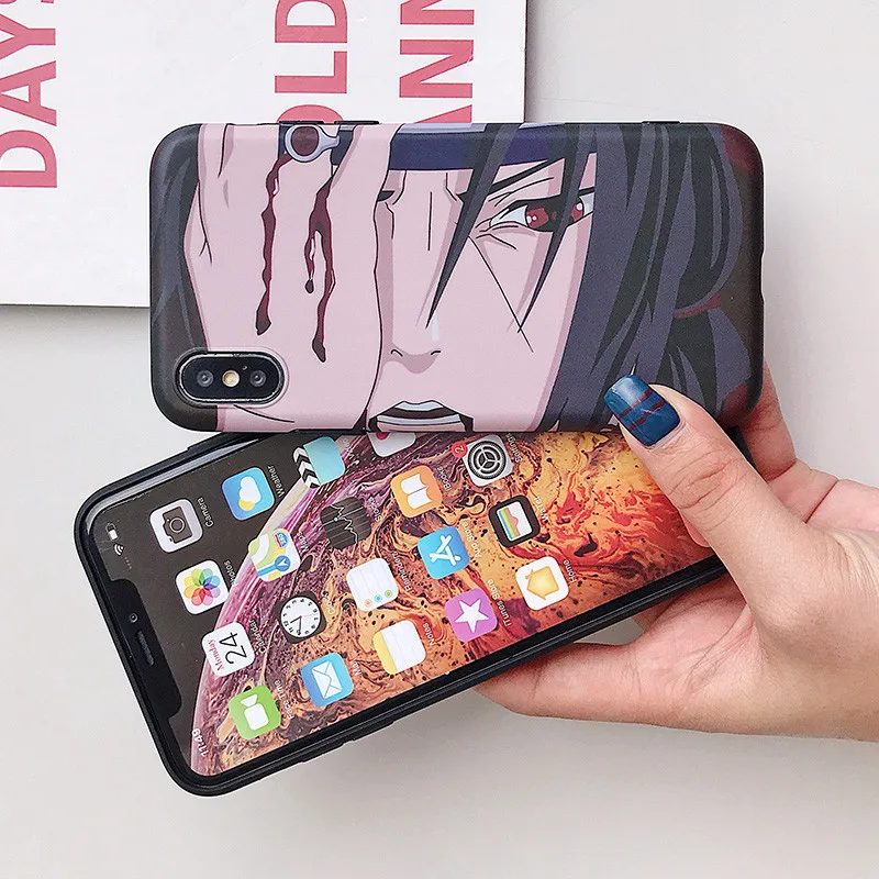 Чехол Uchiha Itachi для iphone 6, 6s, 7, 8 plus, X, XR, XS, Max, funda, чехол для телефона s, новейший японский аниме, Наруто, мягкий ТПУ чехол-накладка
