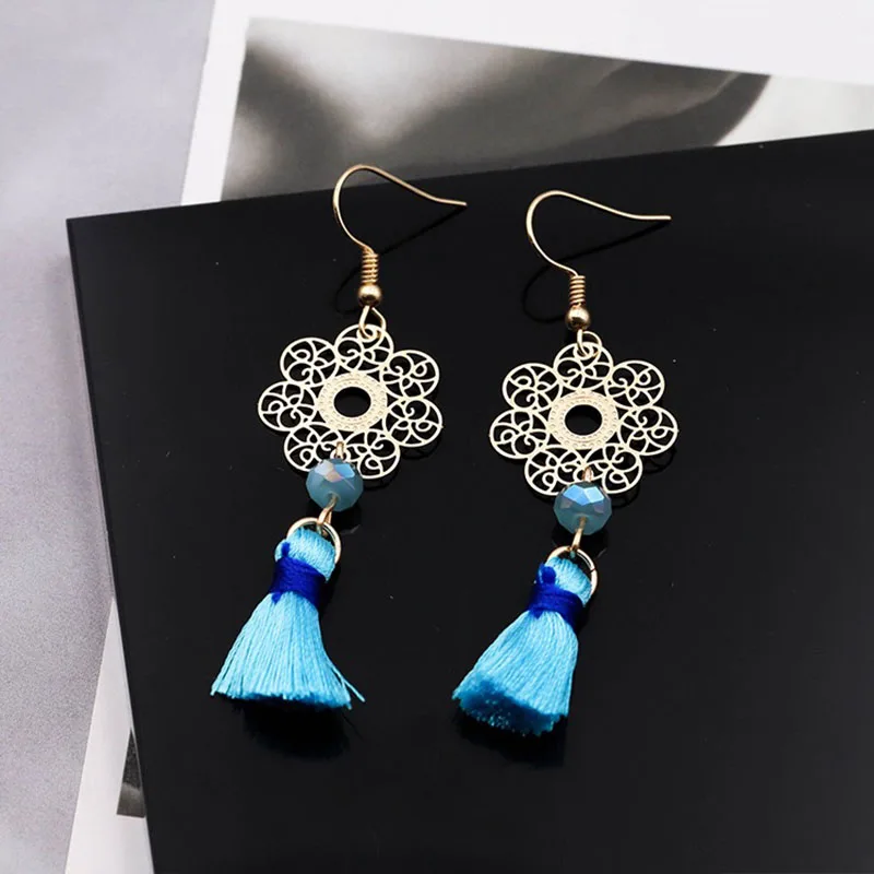 Серьги с бахромой букле D Oreille Femme Aretes De Moda 2019 для женщин Jewelry Pendiente серьги подвески