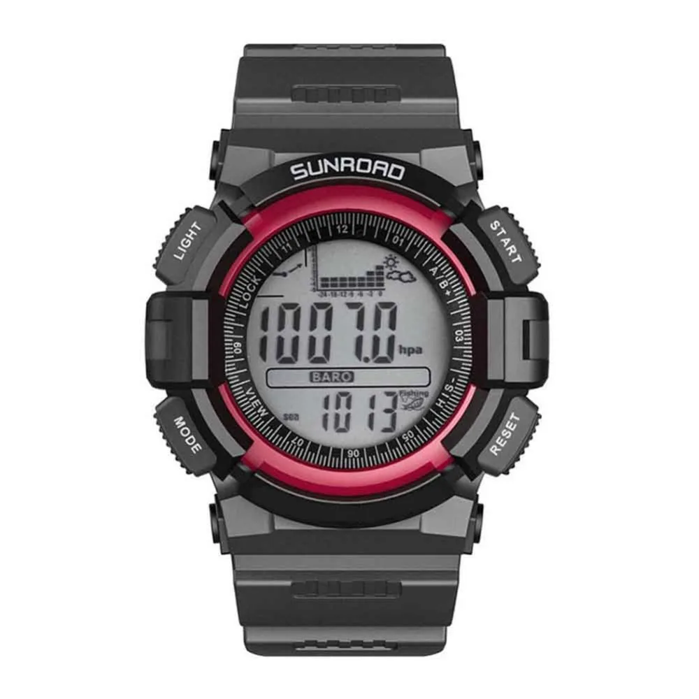 Sunroad рыболовные барометр часы Compete Series FR712B высокое качество и точная многофункциональная надпись Blacking