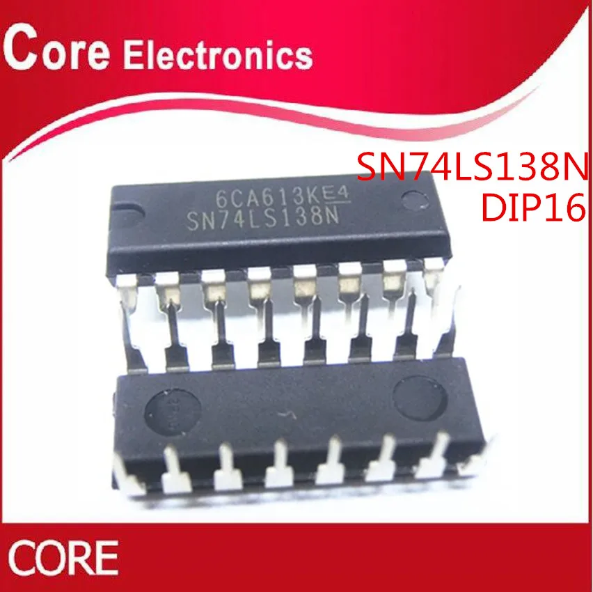 Новый оригинальный 200 шт./лот 74LS138 DIP 16 SN74LS138N 74LS138N лучшее качество|Интегральные