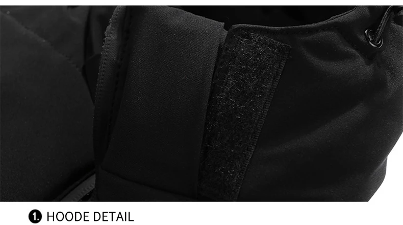 L-8XL теплые зимние плюс размеры для мужчин худи мужские парки однотонный деловой верхняя одежда пальто мужской модный бренд Softshell бурелом 3XMR30