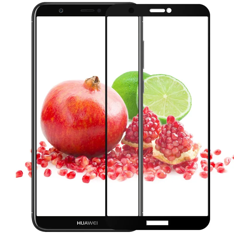 Закаленное стекло для Huawei P Smart 2019 полное покрытие Защита экрана Plus защитная