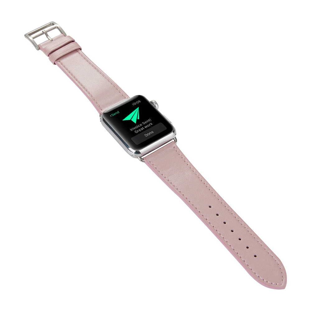 Стильный ремешок XAMS из искусственной кожи для Apple Watch Series 3 42 мм 38 браслет iWatch 2 1 с