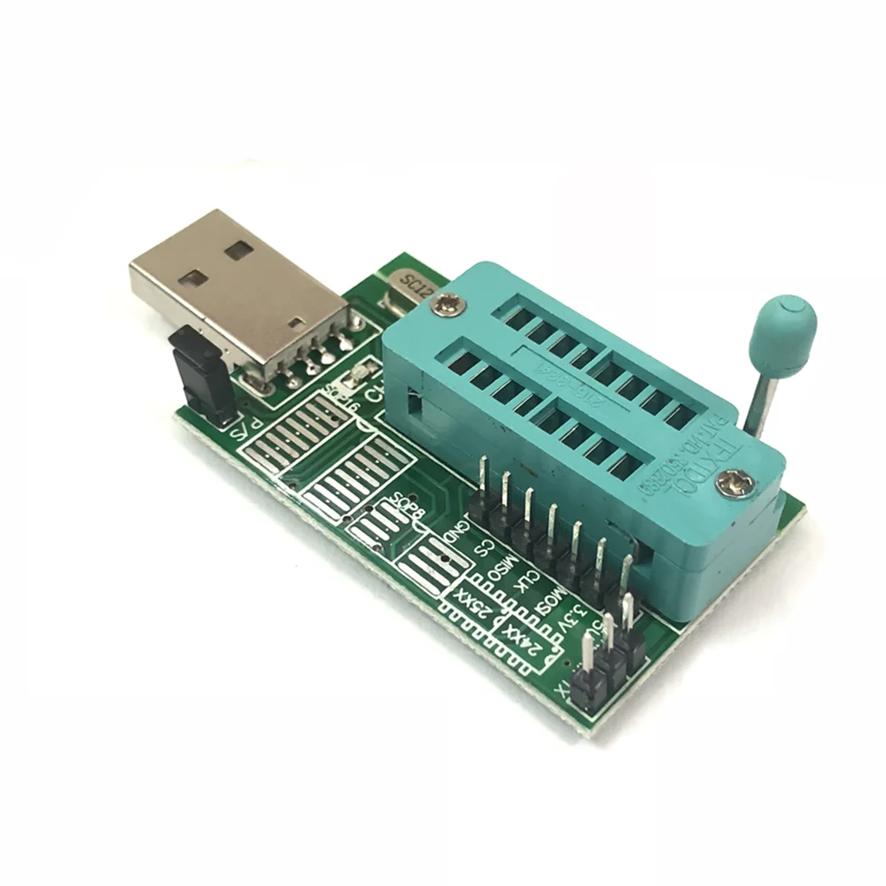 1 компл./лот очень быстро! Программатор USB 2 0 серия CH341A поддержка 24 EEPROM Writer 25 SPI Flash