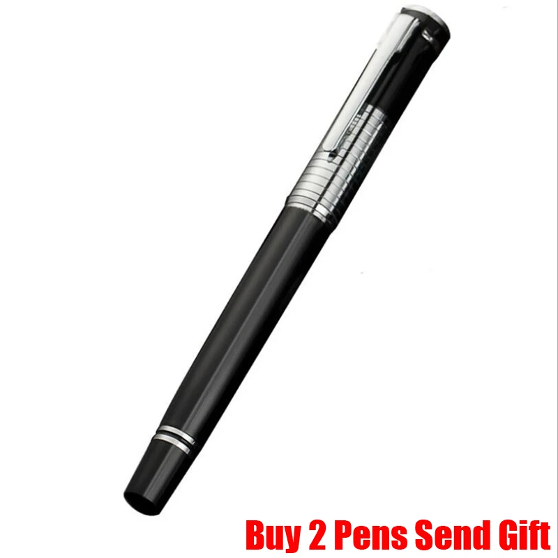 Roller Pen Hero 737 металлическая шариковая ручка классический дизайн деловая ручка для руководителя купить 2 ручки отправить подарок - Цвет: Roller Pen