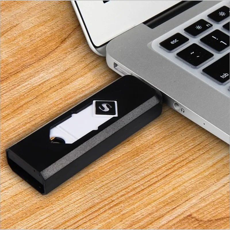 Зарядка через usb Зажигалка бездымного Непламено зажигалки для электронных