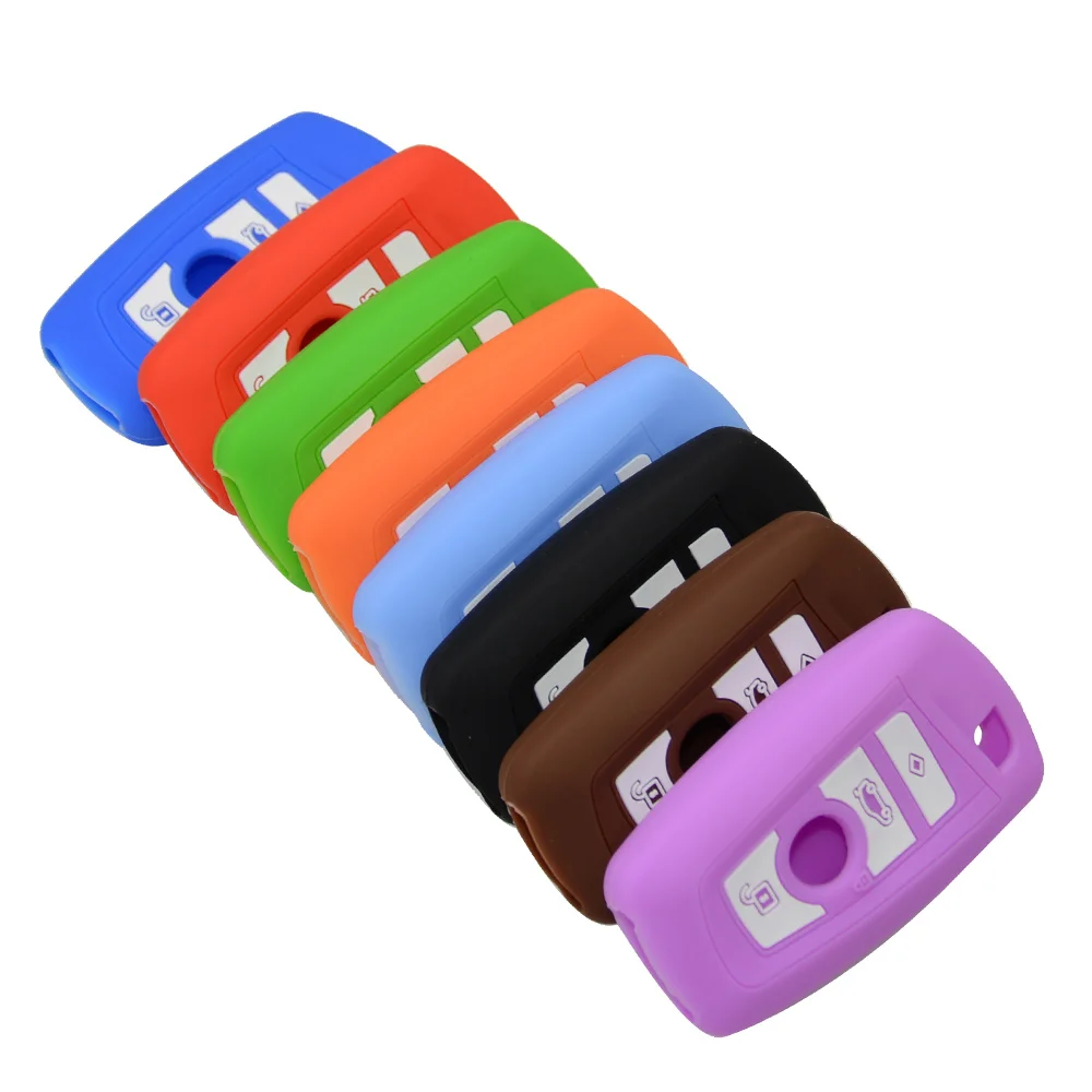 OkeyTech силиконовый чехол для автомобильного ключа подходит BMW 1 2 3 5 7 серии F10 F20 F30 335