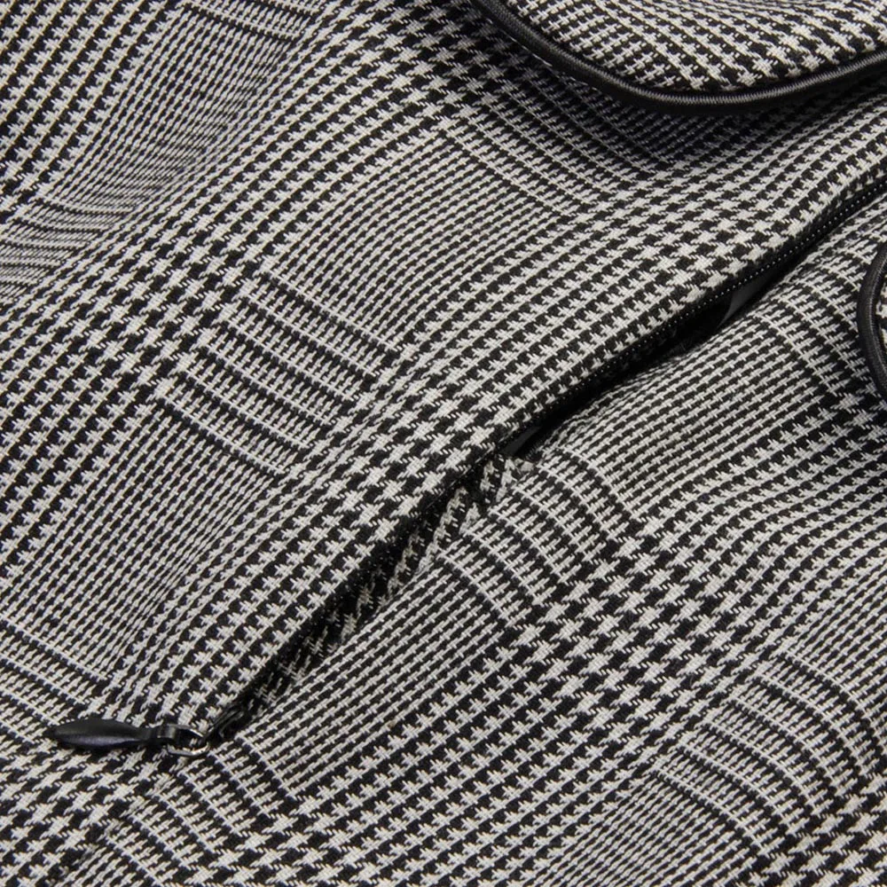 Lortalen винтажное клетчатое свободное платье для женщин с поясом обтягивающее