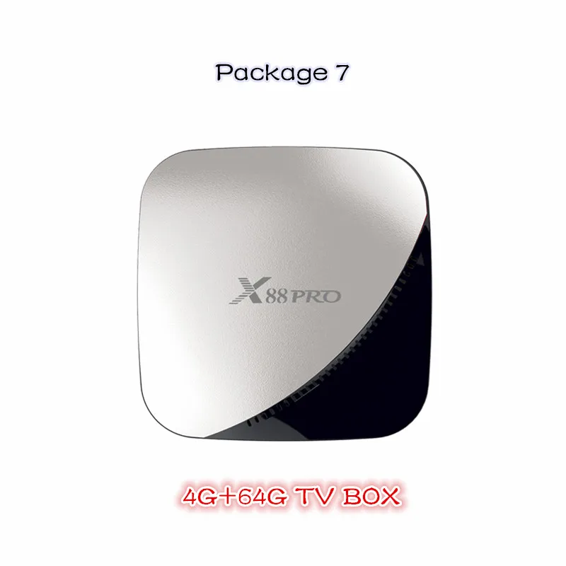 Grey 4G 64G Смарт-ТВ-приставка HAAYOT X88 PRO, Android 9,0, 4 Гб ОЗУ, 64 Гб ПЗУ, четырехъядерный процессор Rockchip RK3318, 4 K, USB3.0, H.265, Google Play, ip-тв приставка - Цвет: Grey 4G 64G