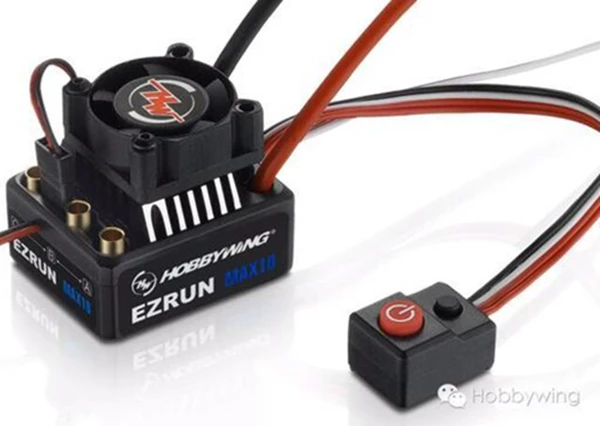 Оригинальный контроллер скорости Hobbywing EZRUN MAX10 60A водонепроницаемый ESC с 6 в/7 4 В BEC 2