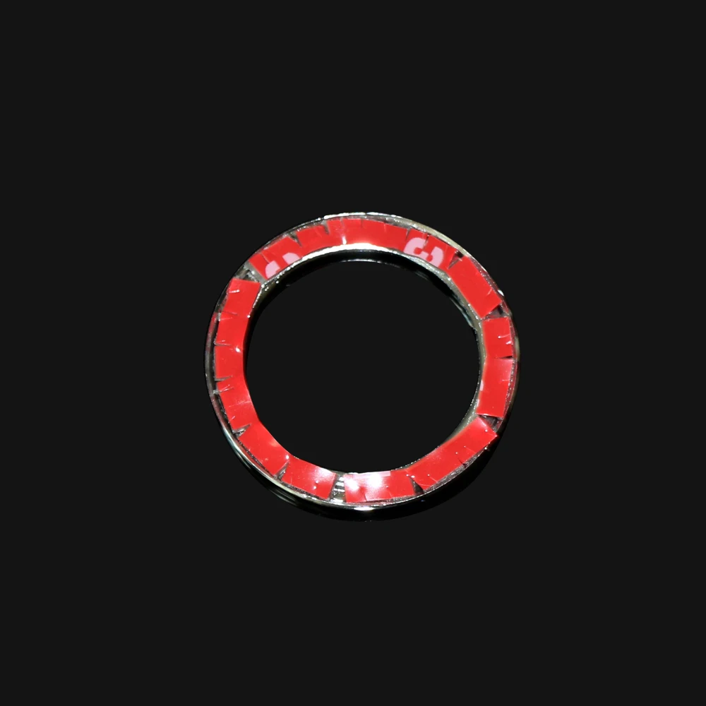 2 шт./комплект ABS Хромированная обшивка аудиокольцо автомобильные наклейки на