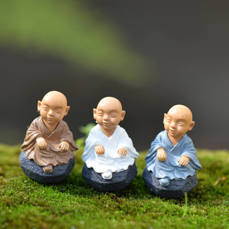 Мультяшные миниатюрные куклы из смолы 4 шт. | Дом и сад