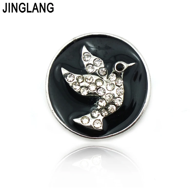 Бесплатная доставка новое поступление высокое качество модная птица 18 мм кнопки