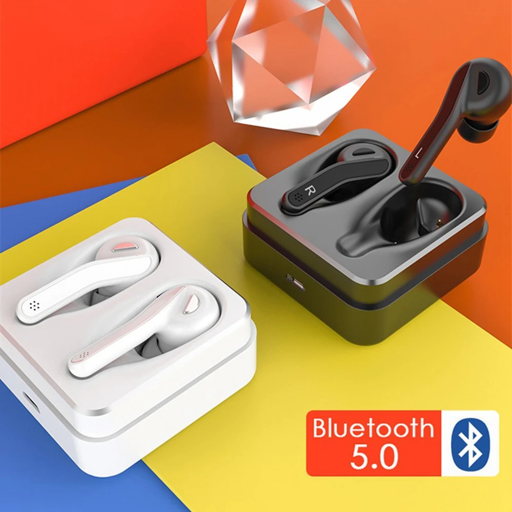 Bluetooth 5 0 настоящая беспроводная гарнитура TWS музыкальные наушники мини