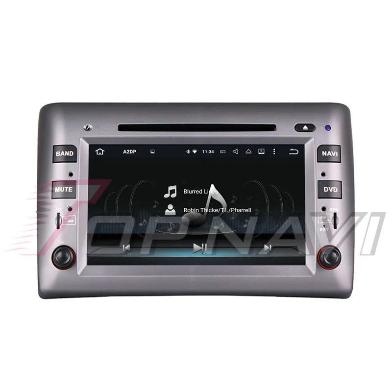 Автомобильный DVD плеер Topnavi Android 10 0 для Fiat Stilo 2002 2003 2004 2005 2006 2007 2008 2009 2010 Стерео GPS