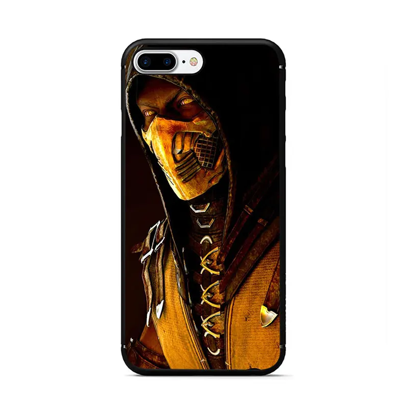 B6 Мягкий чехол для телефона из ТПУ Scorpion In More Kombat для iPhone 11 Pro 5 5S 6 6s 7 8 Plus X XR XS MAX - Цвет: B6