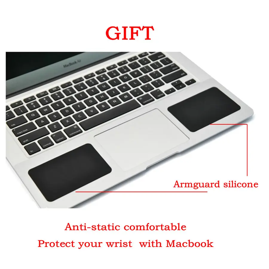 Чехол для ноутбука Apple Macbook Air 13 11 Pro 15 Retina 12 дюймов сенсорная панель чехол