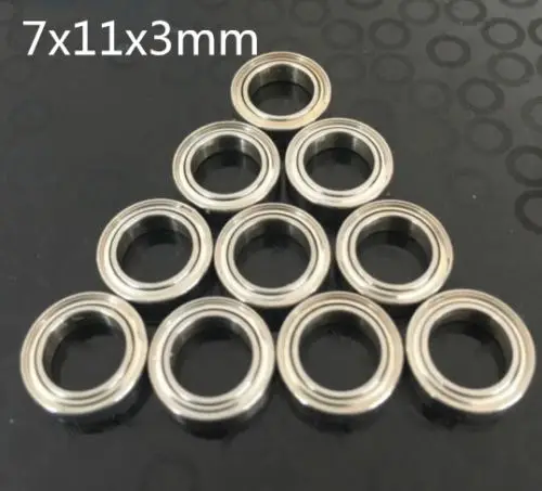10 шт. миниатюрные подшипники 677zz 7x11x3 мм|Валы| |