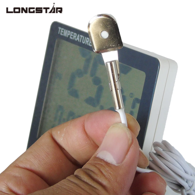 Longstar цифровой ЖК-дисплей Термометр-Гигрометр помещении Outdoor Метеостанция