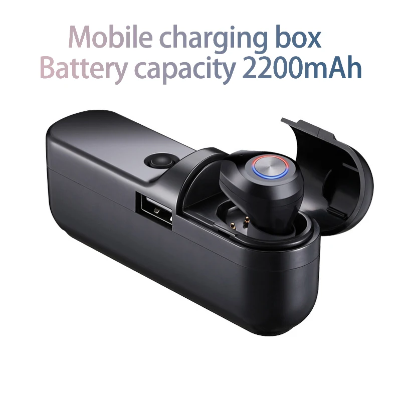 

Bluetooth Oortelefoon TWS Draadloze Bluetooth 5.0 Oortelefoon Handsfree Hoofdtelefoon Sport Oordopjes Gaming Headset Telefoon PK