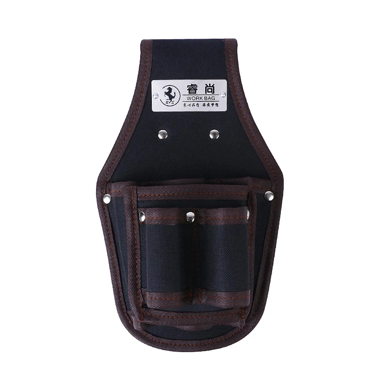 Just bag 06 black Отвертка, набор инструментов, держатель, высокое качество, 600D, нейлоновая ткань, сумка для инструментов, электрик, поясная, карманная сумка для инструментов, водонепроницаемый - Цвет: Just bag 06 black
