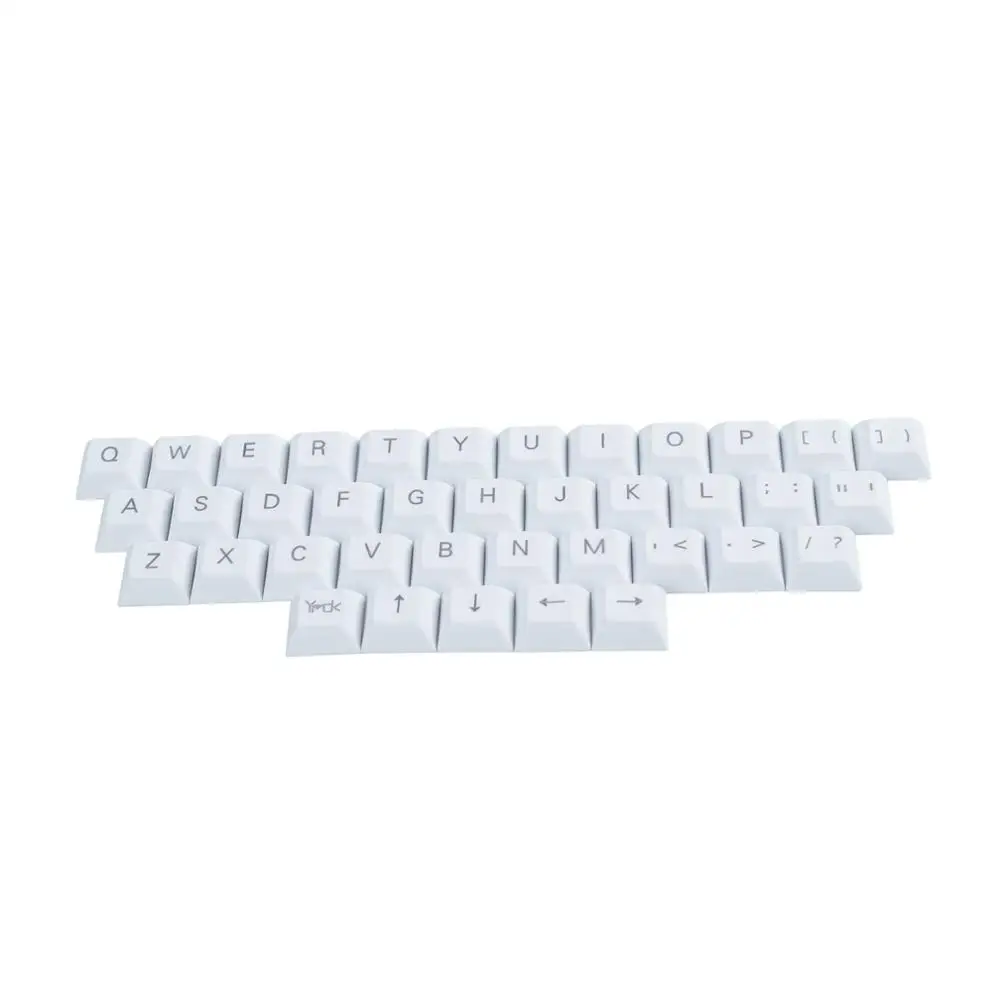 Kit 4 Оптом YMDK Топ Печать DSA 37 ключ Keycap набор 1,4 мм PBT для MX переключатели механическая клавиатура - Цвет: Kit 4