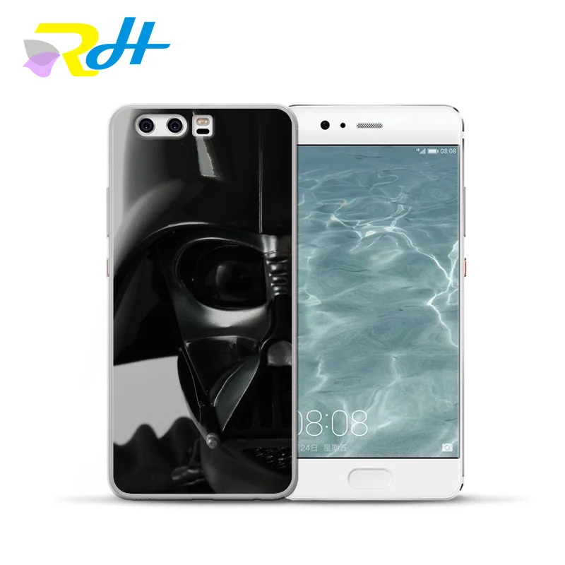 Для Huawei Y5 2017 Coque Etui черный и белый чехол для задней панели телефона Y5II Prime 2018 Y6II Y6 |