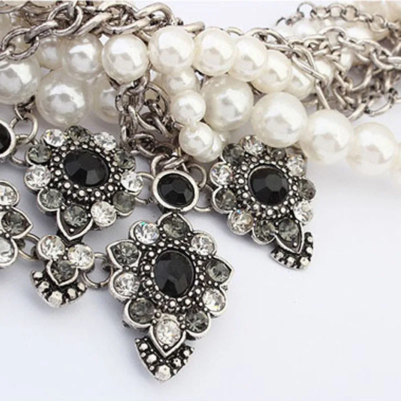 2016 Новый Горячий Модные Аксессуары Цветок Смолаы Ожерелья Личность Преувеличены