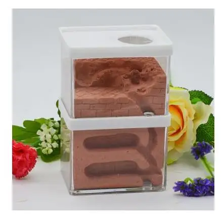 Plaster Ant Nest Acrylic Ant Farm Ants Queen House Insect Cage Anthills Pet Ant Castle Granja De Hormigas Hormiguero - Color: 8