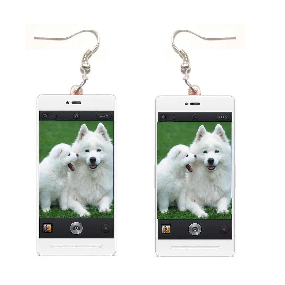 Женские акриловые серьги подвески в стиле аниме большие капельки для девушек и