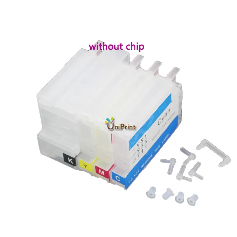 UP многоразовые картриджи снпч картридж для hp 950 951 711 932 933 HP Officejet Pro 6100 6600 6700 7100 7110 7610